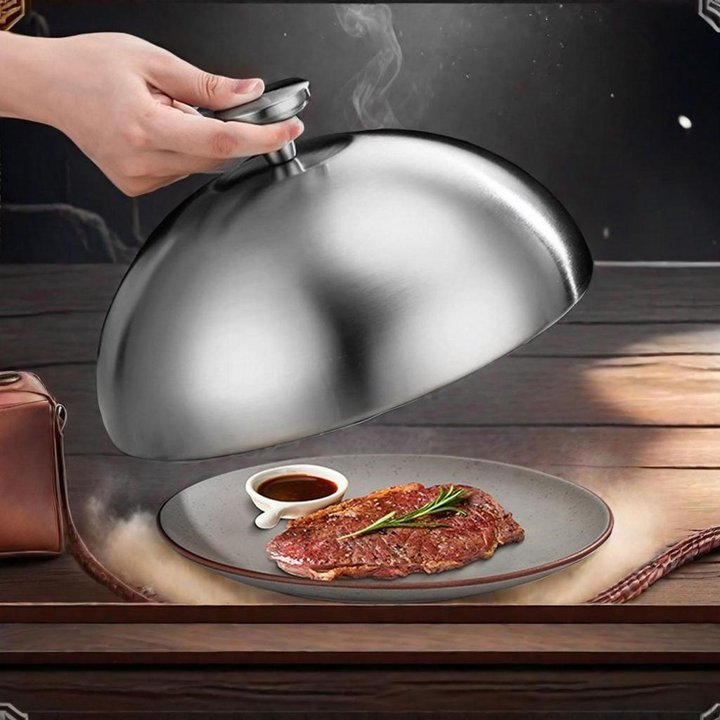 Burger Cover Basting Cheese Melting Dome Griddle for Steak Steaming Patties