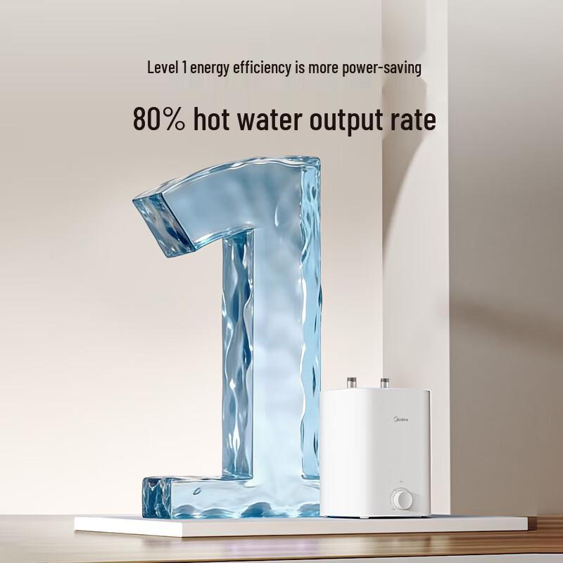 Midea F07-20CB(HE) 7L Fast Heating Under-Sink Electric Water Heater, Level 1 Energy Efficient CN plug (adapter included)