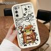 Phone Case: 2D flat, suitable for Samsung Galaxy A34 A35 M05 M06 S20 S22 S21 FE Plus 5G protective case, wizard frog, perfect Christmas and Halloween 