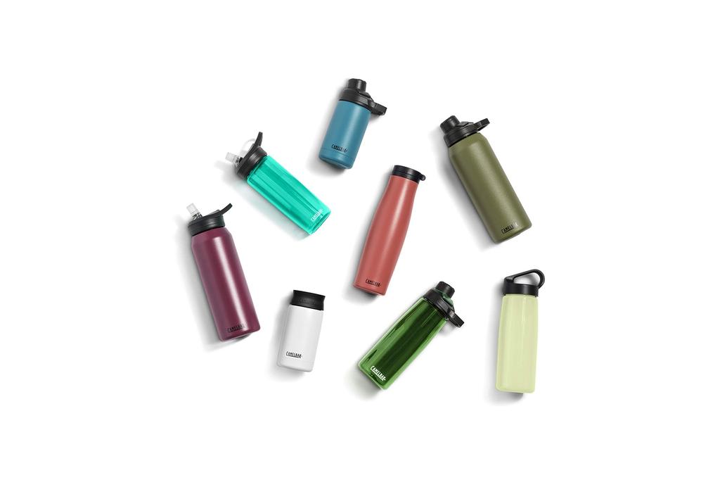 CamelBak Chew Mug Tritan 750ml Desert Sunrise Water Dishwasher Safe Bottle, Lightweight, Compact,
