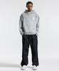CREAM SODA LAB Cl Washed Graphic Jacquard Hoodie Knit Gray