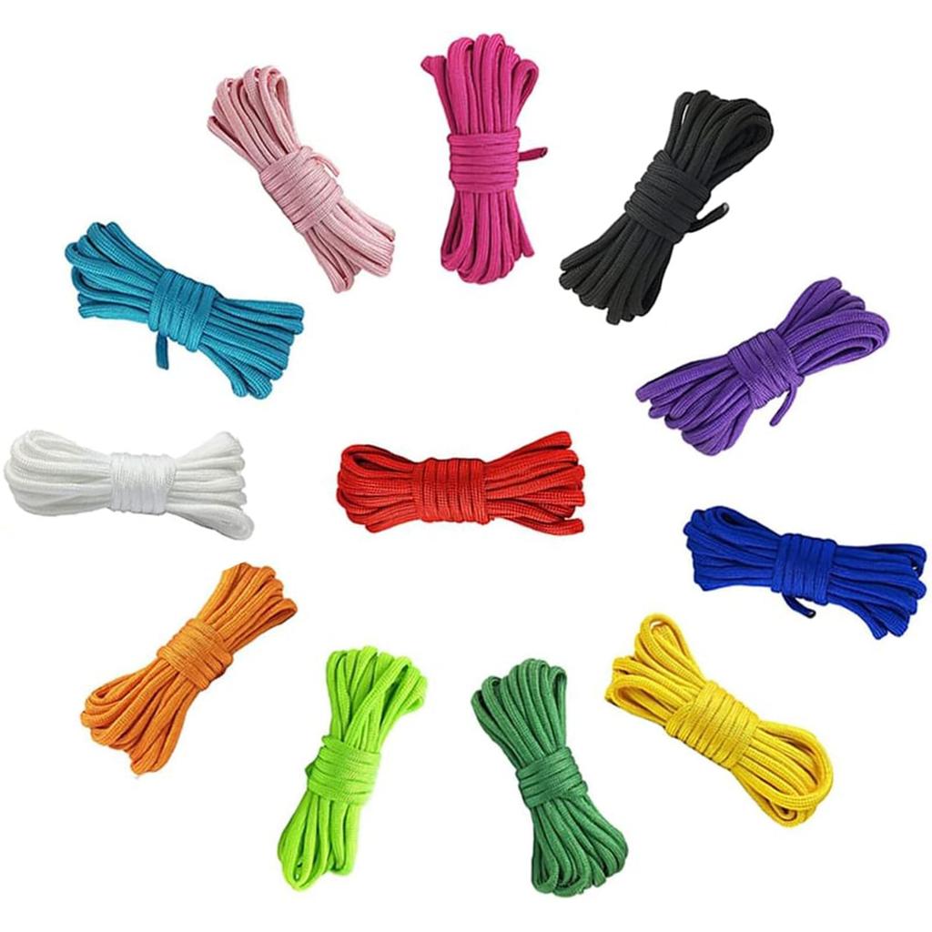 DEVENTORZ Tent Rope for Camping and Outdoor Use, Colorful, Load