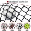Corda de Prática de Batida de Golfe 3mm - Barreira de Rede de Treinamento de Golfe Backstop de Basebol Futebol Rede Interior Exterior Jardim