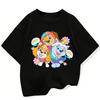 Summer Cartoon cute Skye Print T-Shirt for girls Casual Round Neck Short Sleeve Design Perfect for Toddlers Everyday Wear Holidays