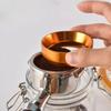 Coffee Powder Funnel Portafilter Aluminum Dosing Ring Coffee Tamper Brewing Bowl Barista Funnel