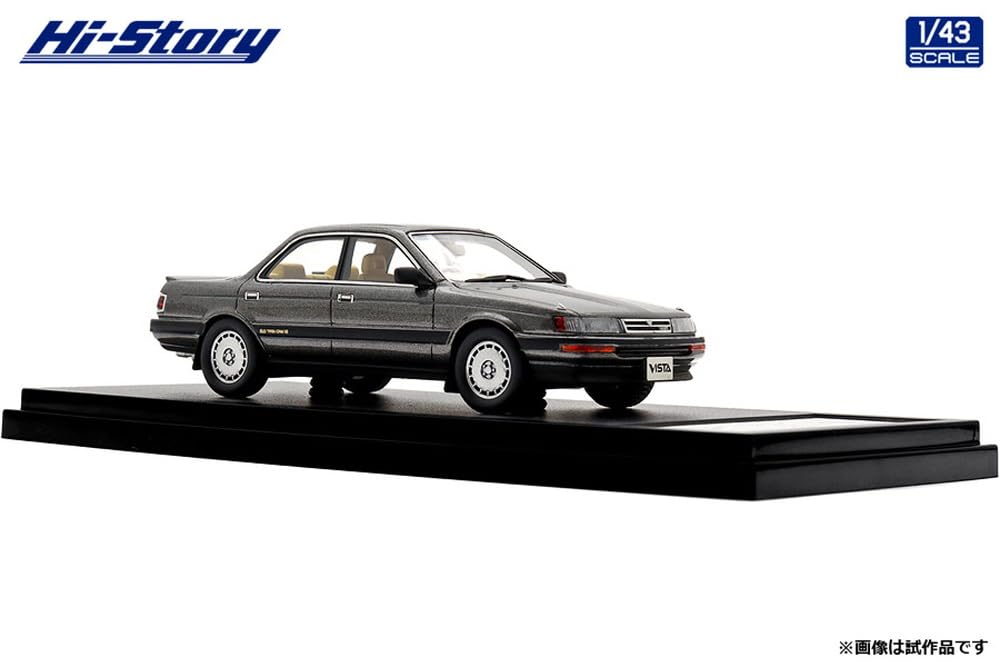 Inter Allied Hi Story Scale Toyota Vista Hardtop 2000GT Gray Metallic 1/43 (1987) (Finished Product)