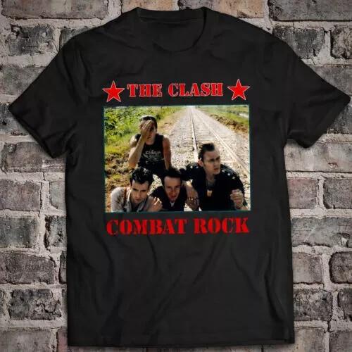 

New The Clash Combat Rock Black S-5XL Shirt Gift For Fan Unisex T-Shirt XXXXL