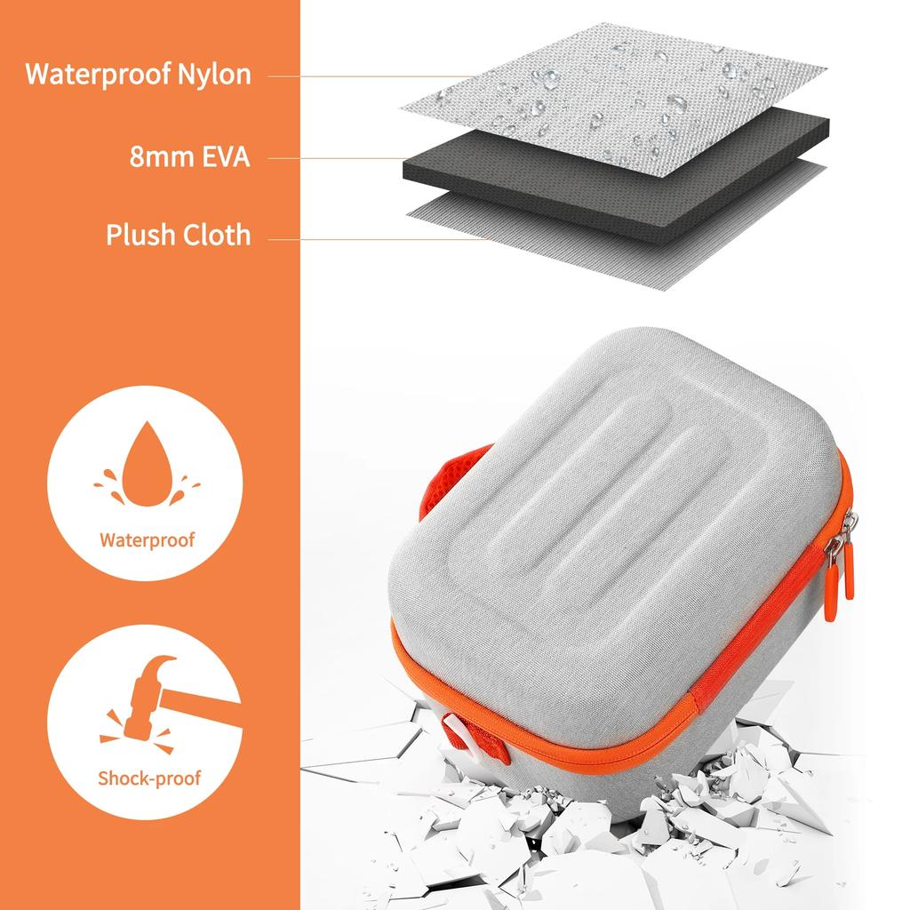 Hard Case for Yoto Mini Kids Audio Music Player and Card Holder Carrying Case for Yoto Player 3rd Gen Storage Bag