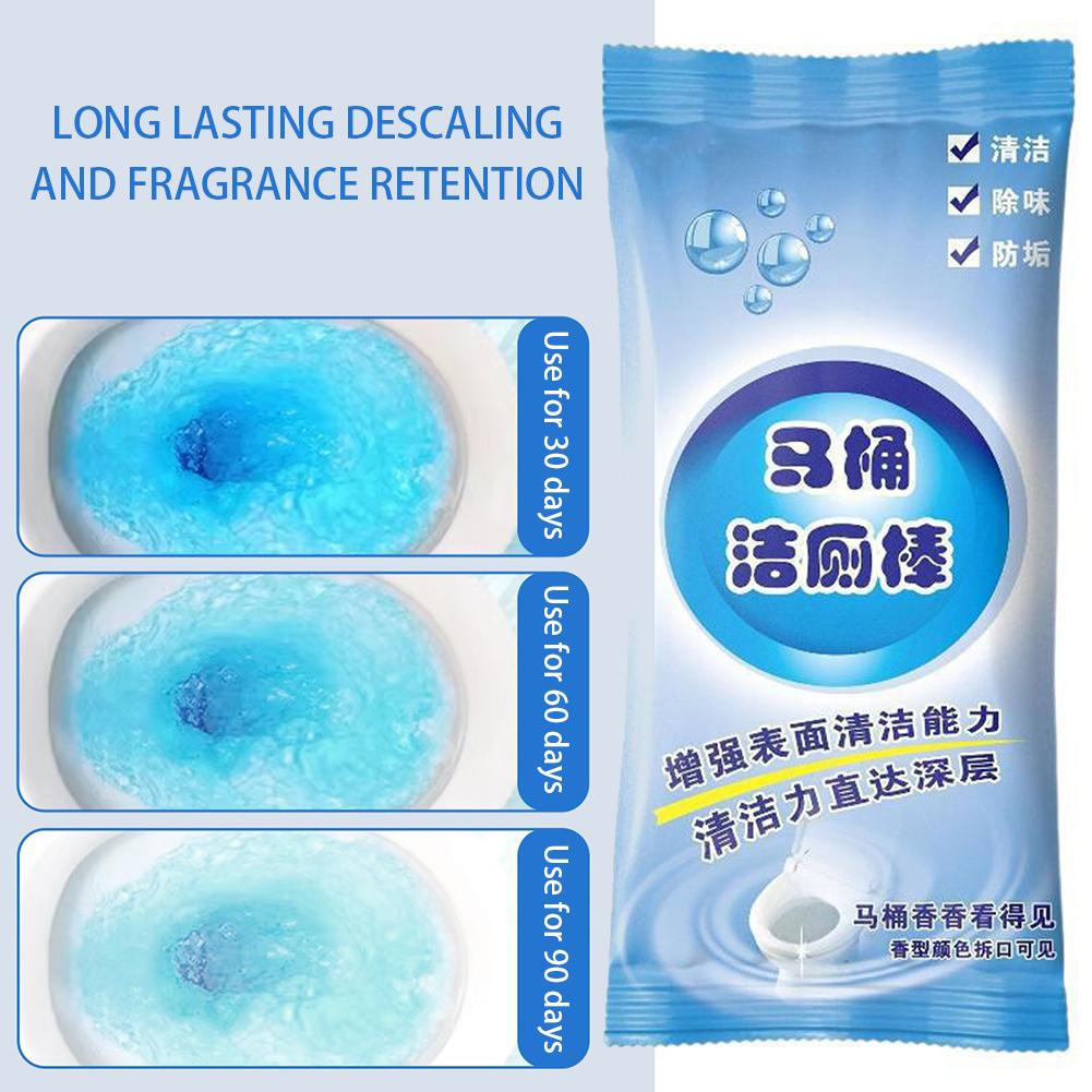 Concentrated Descaling Toilet Cleaning Stick Effective Long-Lasting Bubble Toilet DeodorizerHome Cleaning Supplies Accessories