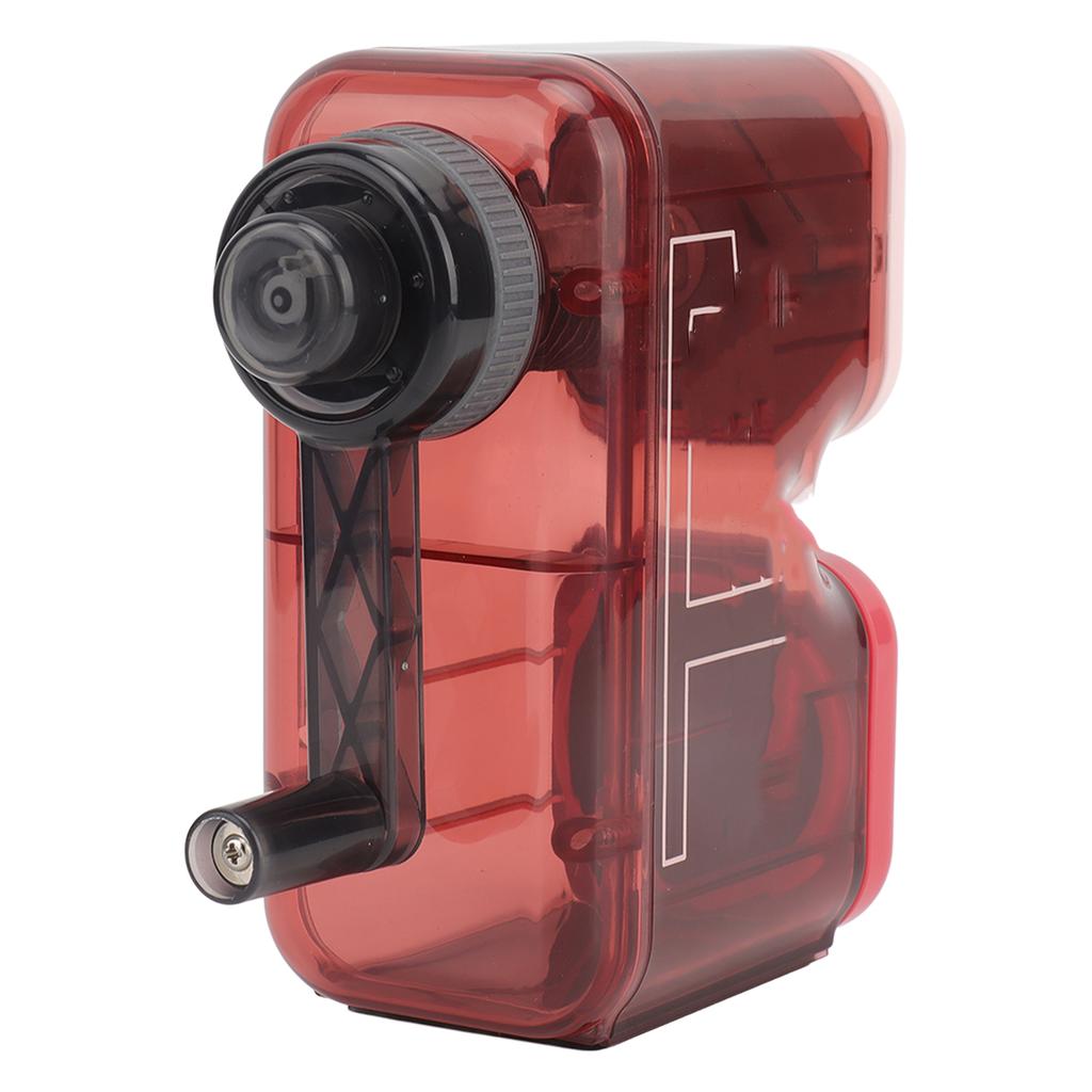 Artist Pencil Sharpener Hand Cranking Alloy Cutter Adjustable Nibs Manual Pencil Sharpener for Charcoal Sketch Pencil