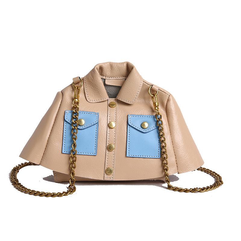 High-Quality Texture Bag for Women, Niche Design Suit Bag, Korean Style Chain Crossbody Bag, Lipstick Bag, Clothing Bag