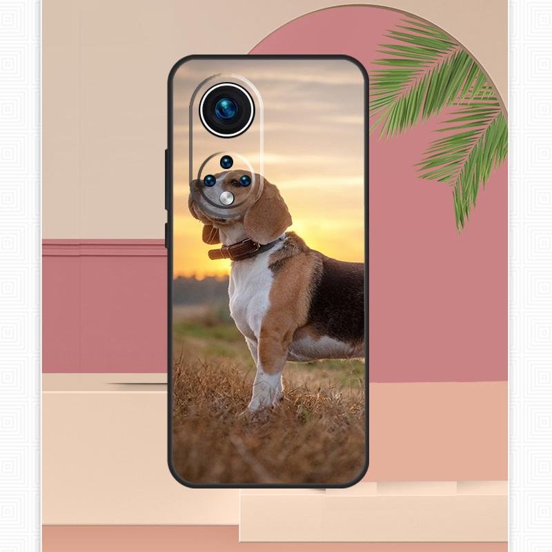 Cute Beagle Dog Case For Honor Magic 8 Pro 7 6 5 Lite Honor 200 400 X9c X9b X9a X8b X8a X8c 50 70 90 Cover