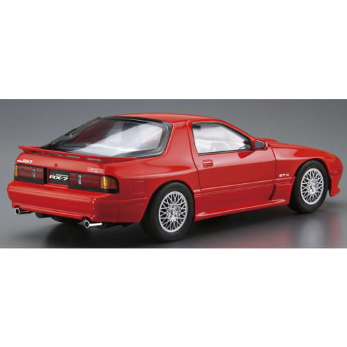 Aoshima Bunka Kyozai 1/24 Scale The Model Car Series No. 64 Mazda FC3S Savanna RX-7 1989 Plastic Model