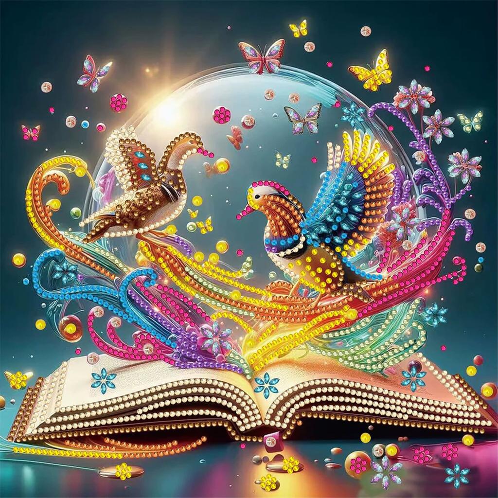 Diamond Painting, Special-Shaped Diamond Painting, Handmade Sticker Material Package 30 * 30 Diamond Sticker Diy Decorative Painting Cross-Border