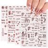 Gold 3D Self-Adhesive Full Cover Nail Stickers for Kids - Wearable Manicure Decals
