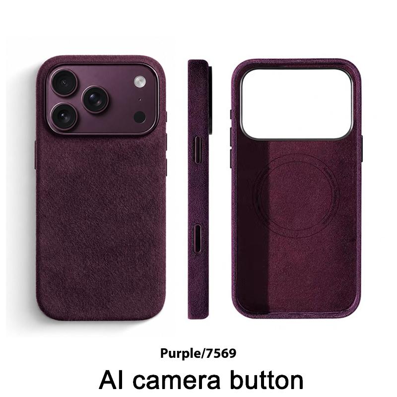 Italian ALCANTARA Magnetic Case for IPhone