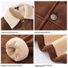 Baleno Men's Corduroy Warm Jacket