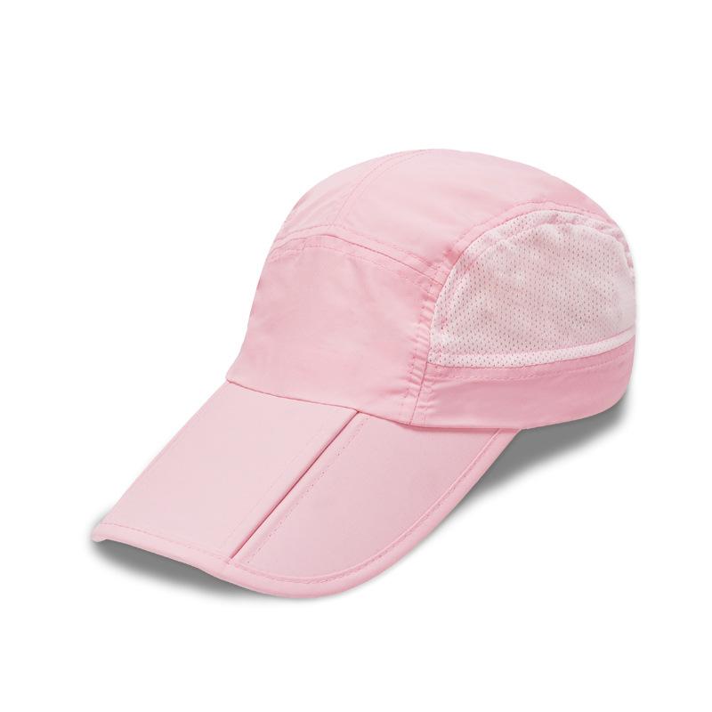 Outdoor Men's and Women's Folding Easy-to-carry Cap Sweat-absorbing Breathable Quick-drying Sun Protection Cap Fishing Cap Sports Baseball Cap