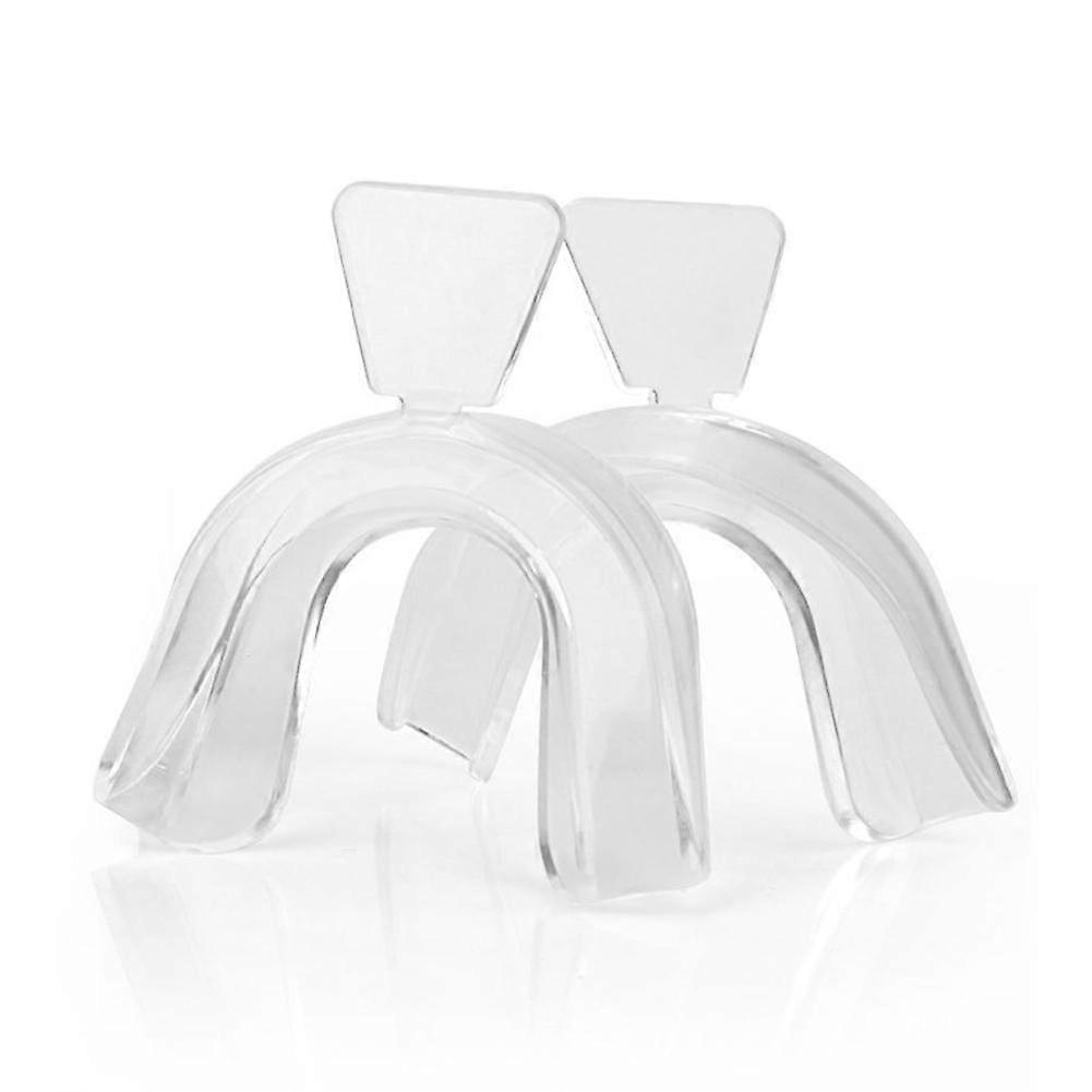Silicone Teeth Whitening Tray 2 PCs Home Use Thermoplastic Reusable DIY