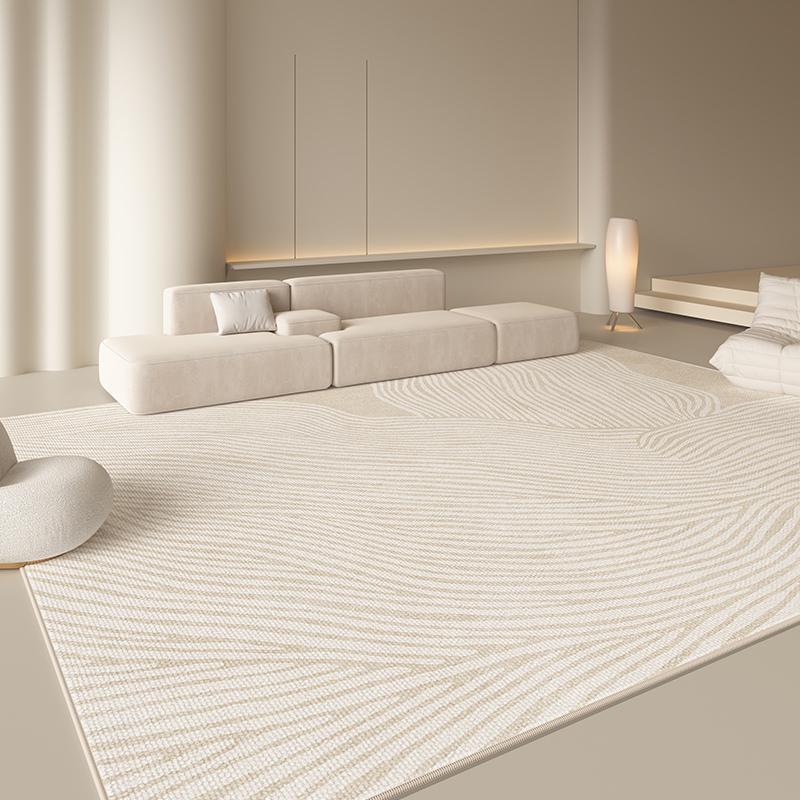 Japanese Minimalist Rugs Fluffy Soft Plush Floor Mat Thicken Non-slip Lounge Carpet for Living Room Bedroom Decor