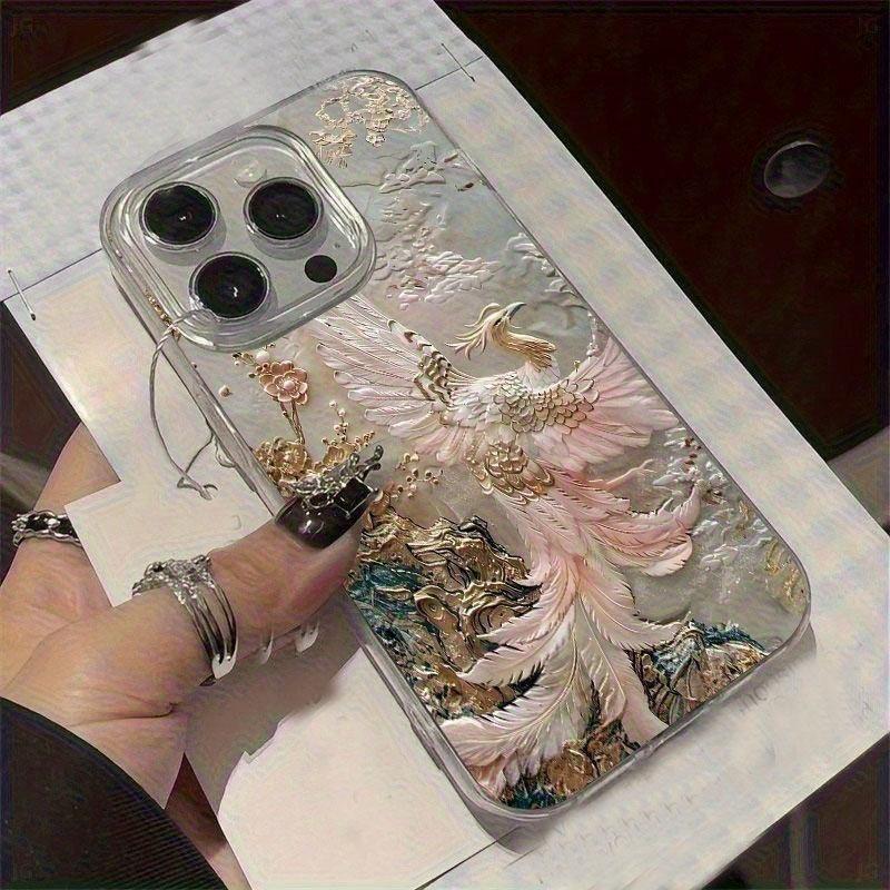 Patterned Floral Printed Clear Shell Mobile Cover Phone Case Covers TPU For Xiaomi Iphone Samsung Scratch Resistant Phone Cover