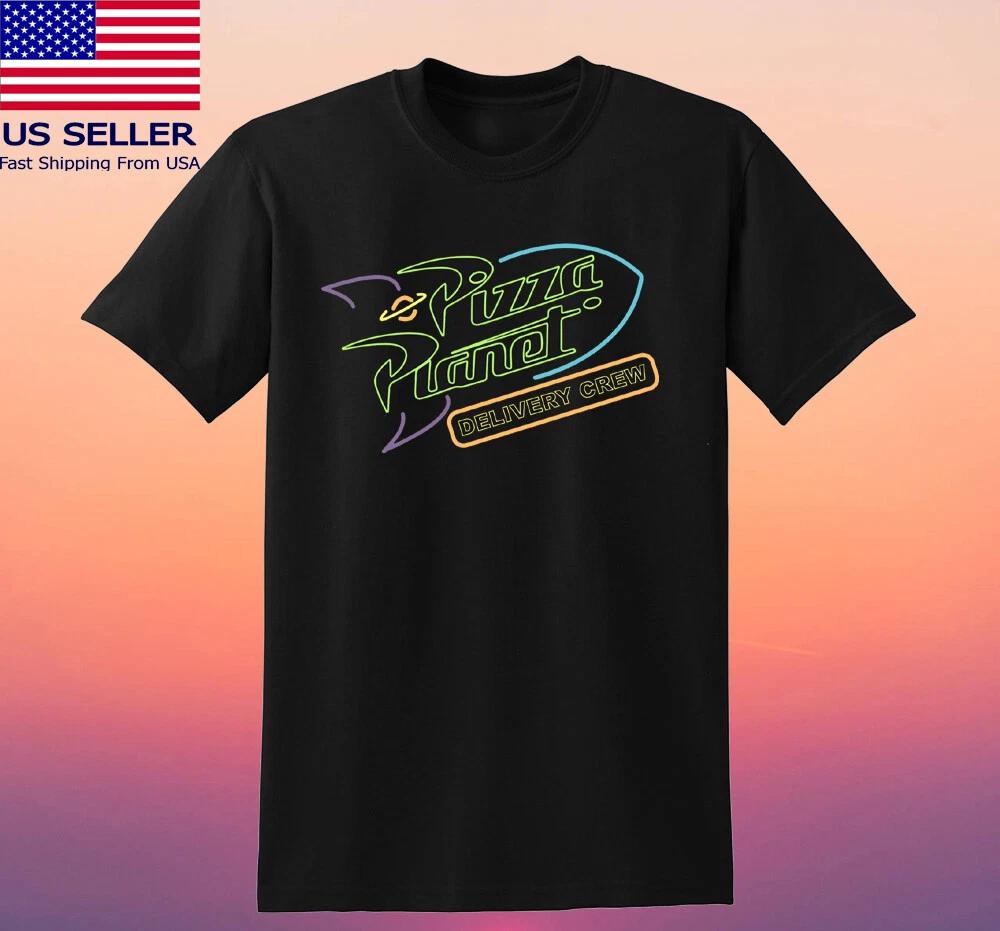 Pizza Planet Delivery Men s Black Size S-5XL S