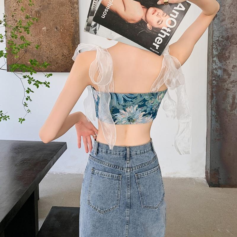Top Colete Regata Estilo Retrô Feminino Com Barbatanas Modelador de Corpo Overbust Corpete Cobre a Gordura Com Alças de Tule Busto Completo Quadrado