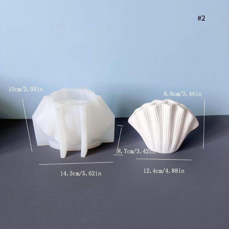 Flexible Silicone Striped Casting Molds for Epoxy Resin Concrete Plaster Reusable DIY Craft Tray with Detailing Grooves