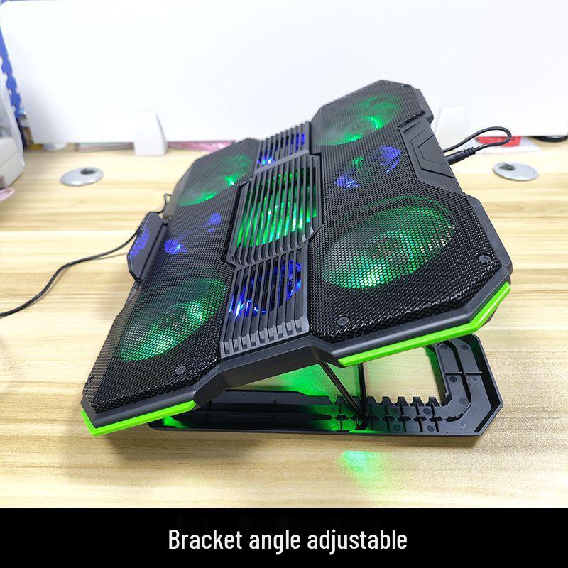 2025 Air-Cooled Gaming Laptop Cooler Stand for 15.6"-16" Computers