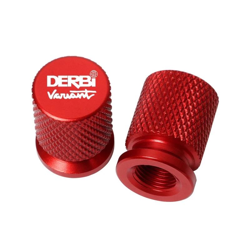 Motorcycle CNC Tire Valve Air Port Stem Cover Cap Plug Accessories For DERBI DERBI VARIANT SPORT R