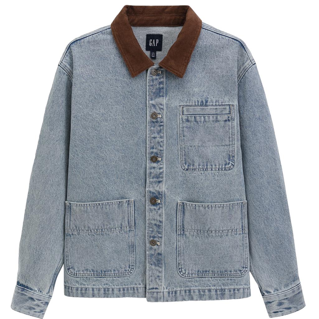 GAP Denim Jackets Men's Lapel Moderate Other 723058