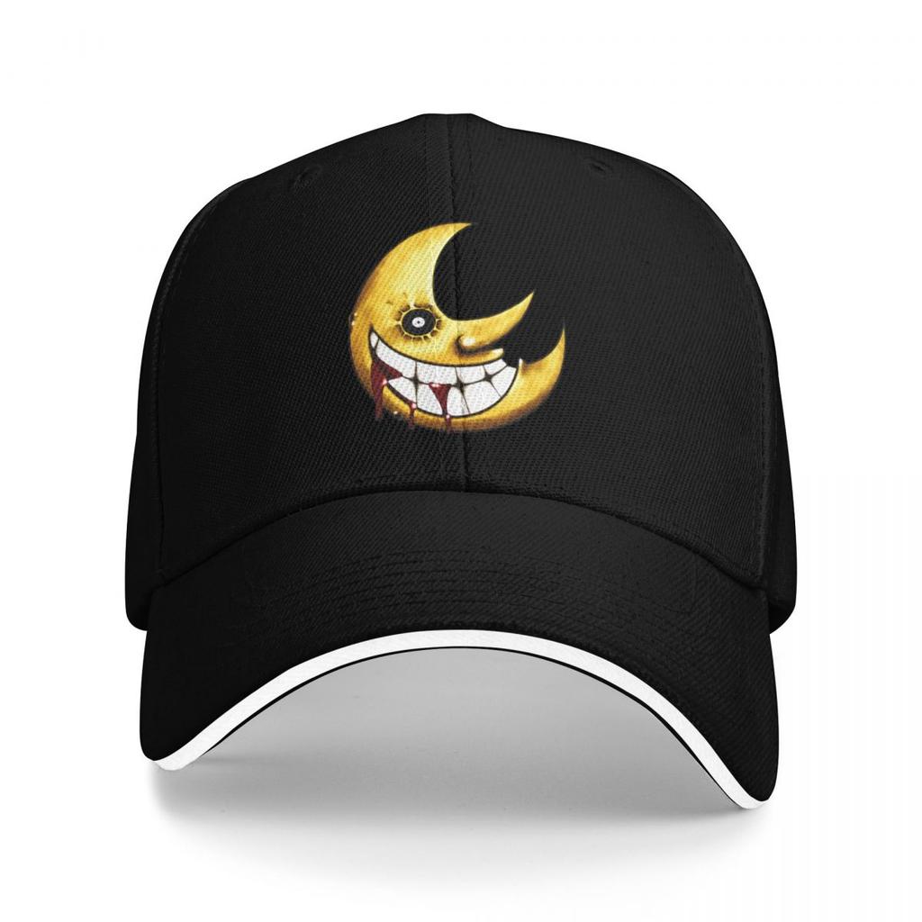 Baseball Caps Soul Eater Anime Moon Horror Customized Casual Unisex Spring Hats