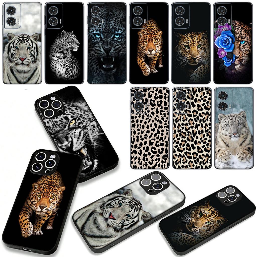 Cover for Samsung Galaxy A07 A13 A12 A14 A23 A42 A50 A51 A52 A53 A70 A71 A72 A21S A04 Note 20 9 8 10 Case Snow Leopard Animal