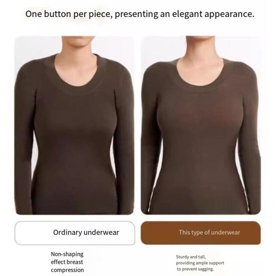 Posture Corrector Bra for Women Front Closure Wireless Padded Bra Full Coverage Back Support Everyday Bra