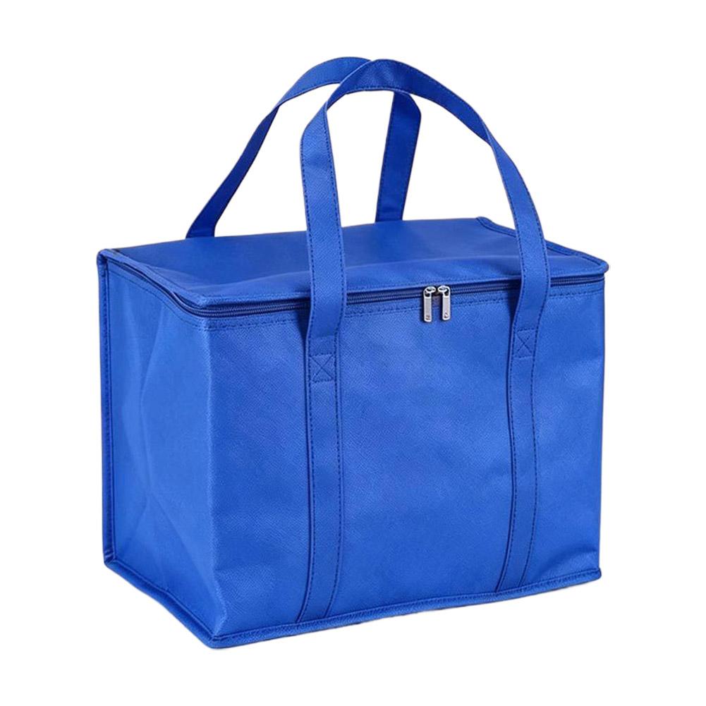 Sac Thermique Isolé Réutilisable Sac à Provisions Pique-nique Sac Glacière Tote Pour Livraison Aliments Froids Traiteur Camping Voyage Extérieur