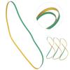 3pcs Artificial Leather Skiving Machine Belt Flat Peeler Belt Parts  For 801 Skiving Machine