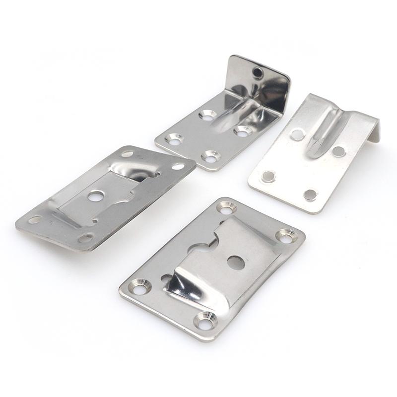 Abnehmbares Tischhalterungsset aus Edelstahl 304 in Marinequalität für Hausboot, Marinezubehör, Beschläge