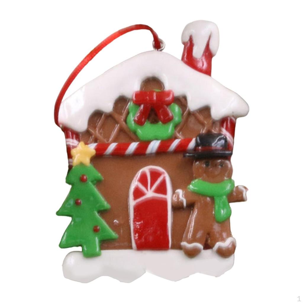 Christmas Gingerbread Man Hanging Decoration Ornament Gifts Home Celebration