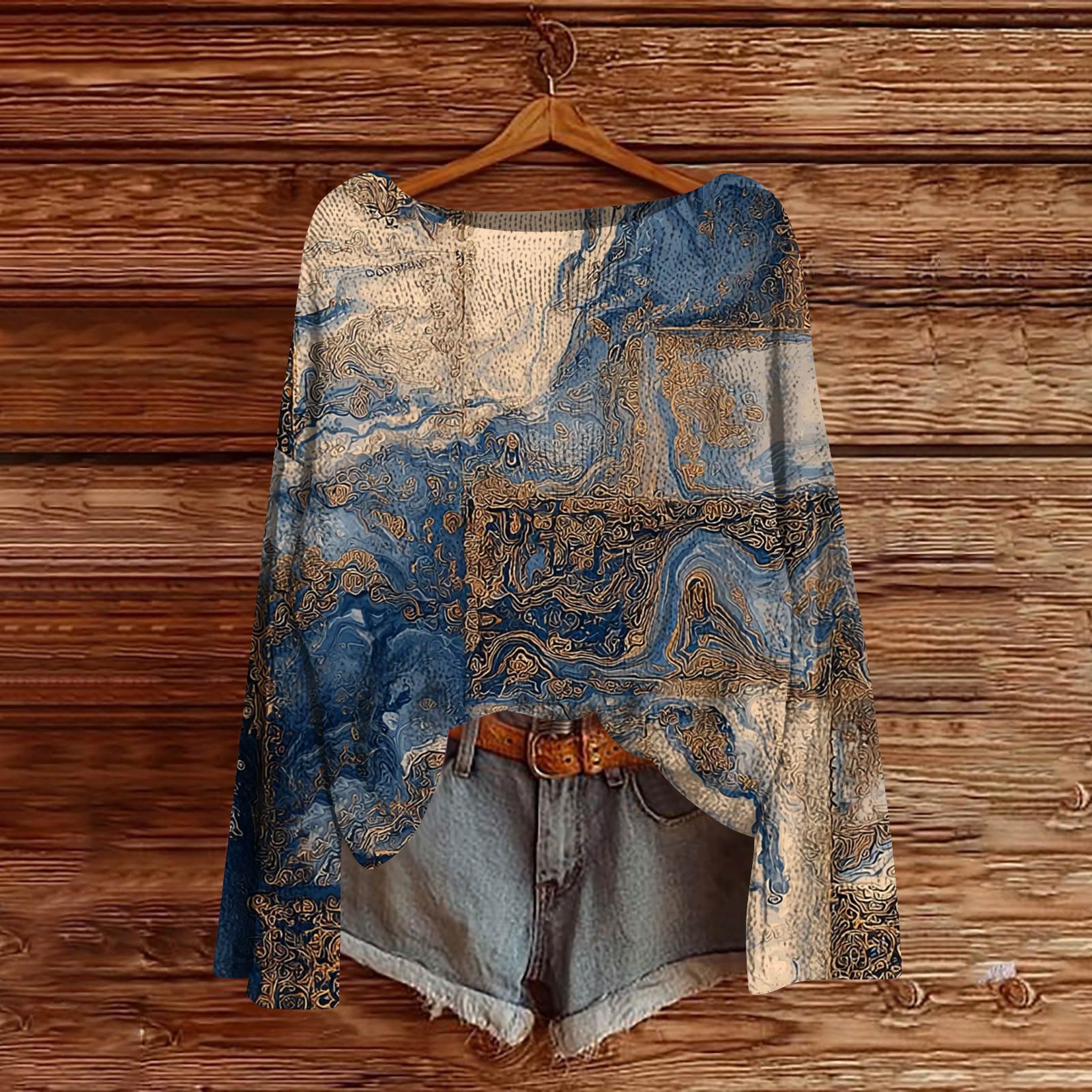 

Женский легкий свитер с круглым вырезом, повседневный вязаный пуловер с длинным рукавом XL небесно-голубой