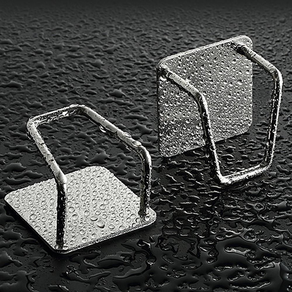 Držák na kuchyňské houbičky Nerezová ocel Houby na dřez Odtokový stojan na sušení Samolepící držák na odkládací prostory Nástěnné háčky Kuchyňský organizér