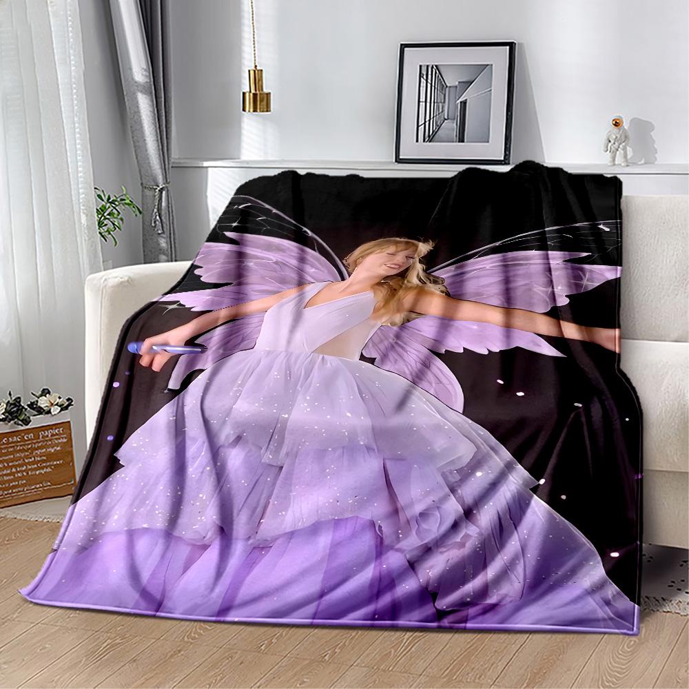 Love And Music Festival Flannel Blanket-Soft and Suitable for Sofas,Beds,Offices,Travel,All Seasons,Great Gift for Holidays and Birthdays.