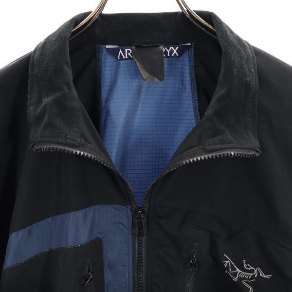 ARC'TERYX Made In Canada Nylon Jacket Navy X Black BEAMS Beams Men's Used