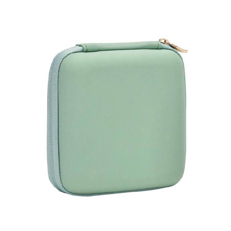 Velvets Lined Jewelry Case Portable PU Organizers Multiple Compartments for Ring Earring Necklace Storage Travel Solution
