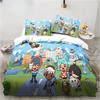 New Game Toca Life World Bedding Set Excavator Sheet King Twin Double Child Bedding Set Mircofiber Or Polyester Duvet Cover Set