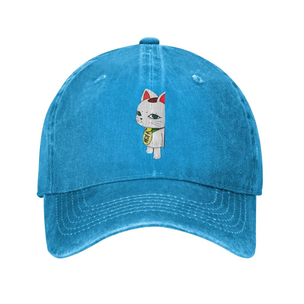 Dandadan Sun Baseball Cap Turbo Granny Cat Fashion FeUnisex Unisex Washed Hip Hop Hats Kpop Rock Baseball Caps Birthday Gift
