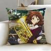 Heißer Hhibike Euphoniuming Kissenbezug Weich Leicht zu Waschen Kissenhülle Vielseitig für Sofa Bett Reise und Büro