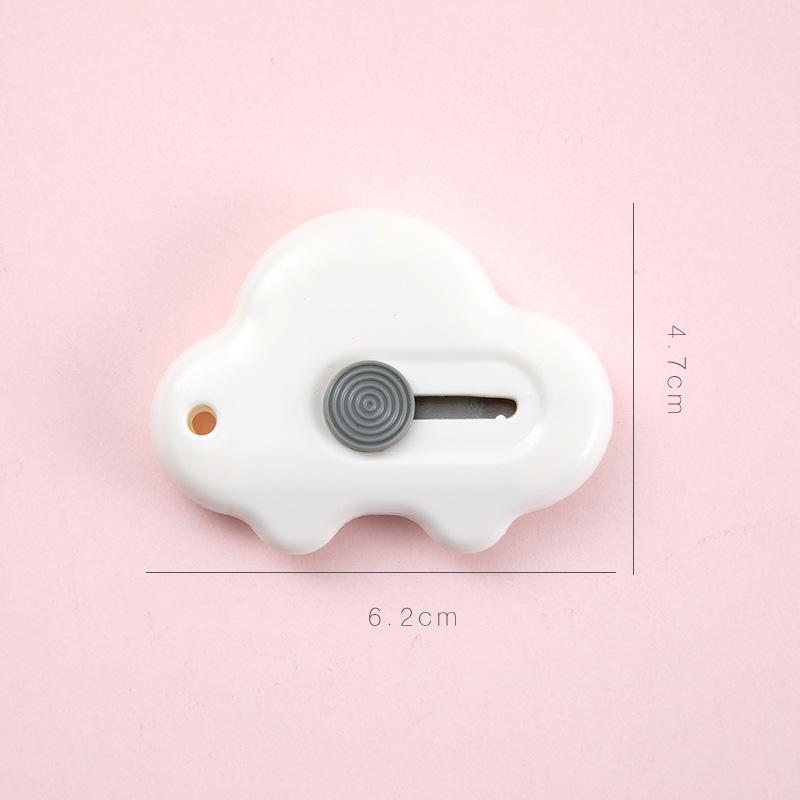 Cute Mini Car Shape Utility Knife Portable Paper Knife Retractable Knife for Unpacking Courier Box Opener