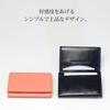 NO MORI Business Card Card Large Holds Over 50 Genuine Stylish and Simple Design for Men and Women Navy [HAKATA LEATHER] Holder, Case, Capacity,