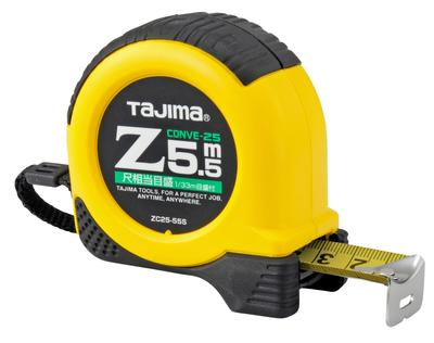 Tajima Convex X 25mm Z Convex 25 with Scale To a 5.5m (equivalent Foot) ZC25-55SCB