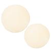 2Pcs Processed Goatskin Drum Skin Replacement for Djembe Conga African Drums Hand Percussion Instruments Long-Lasting Sound